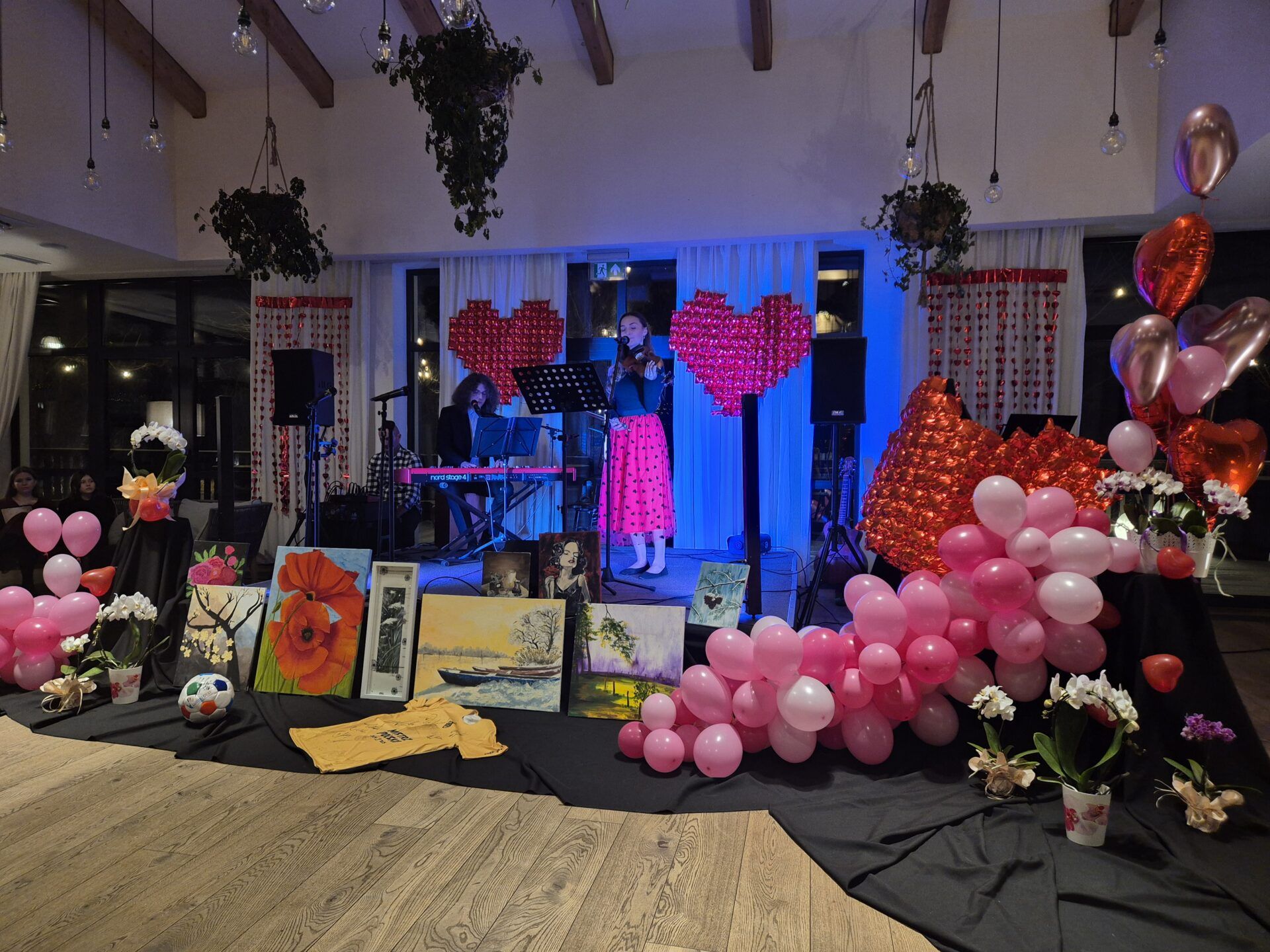 duet Martyna i Paweł podczas koncertu walentynkowego