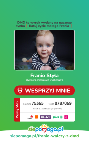 Sie Pomaga zbiórka dla Frania Styły