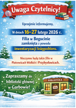 informacja dla czytelników