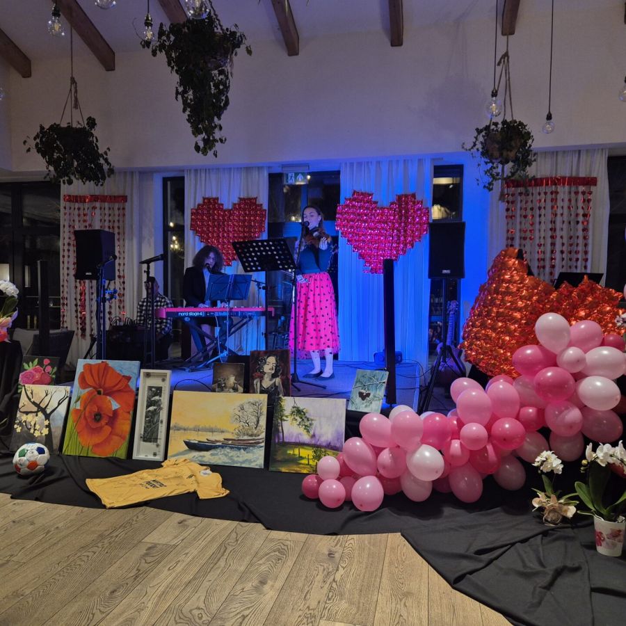 duet Martyna i Paweł podczas koncertu walentynkowego