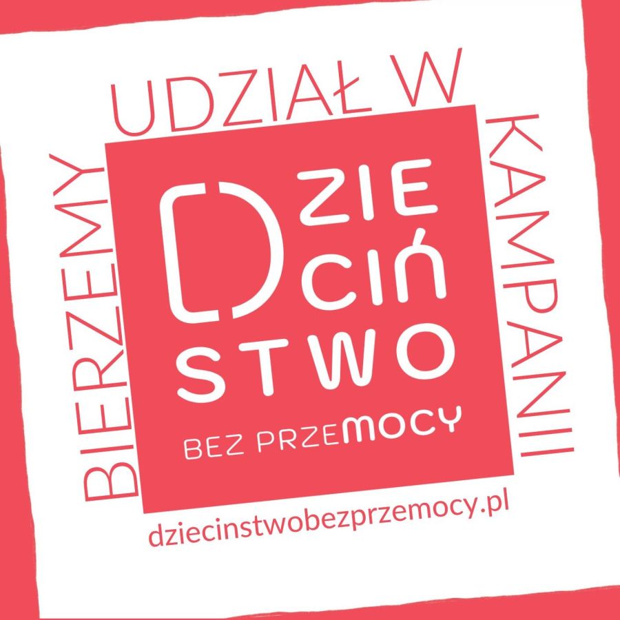 Dzieciństwo bez przemocy - tabliczka