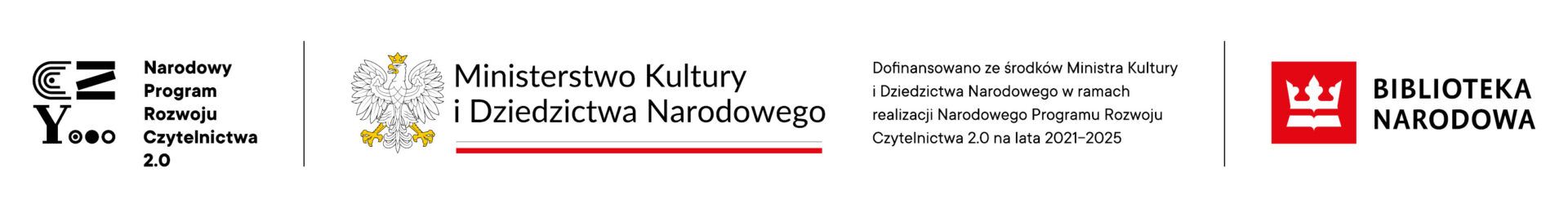 Logotyp Narodowego Programu Rozwoju Czytelnictwa