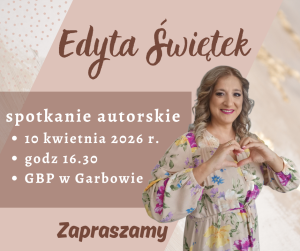 spotkanie autorskie, na zdjęciu Edyta Świętek