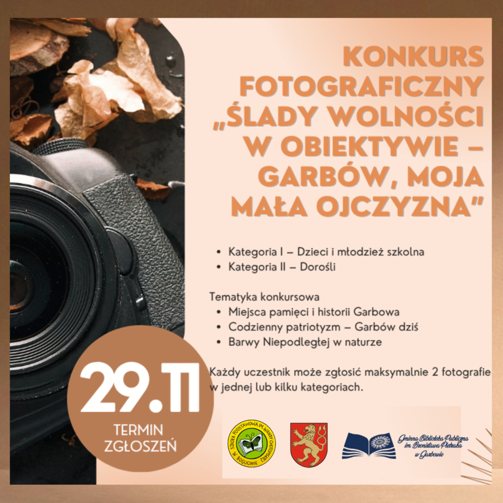 zaproszenie do wzięcia udziału w konkursie fotograficznym